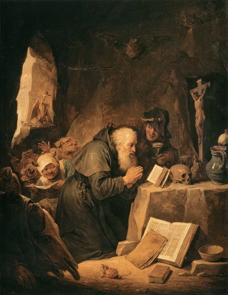 Le tentazioni di sant'Antonio - Musée du Louvre, Paris